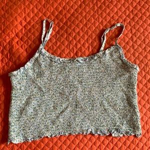 Strap crop top